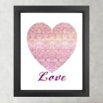 Poster Print 8x10 - Love, The Unive..