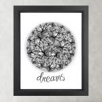 Poster Print 8x10 - Dreams Illustration - For Your..