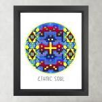 Multicolor Ethnic Soul - Poster Print 8x10 - Of..