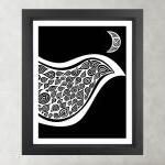 Black Bird In Disguise - Poster Print 8x10 - Of..